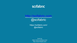 http://scifabric.com
@scifabric
https://scifabric.com/
@scifabric
Icons by
https://www.vecteezy.com/
http://www.freepik.com/