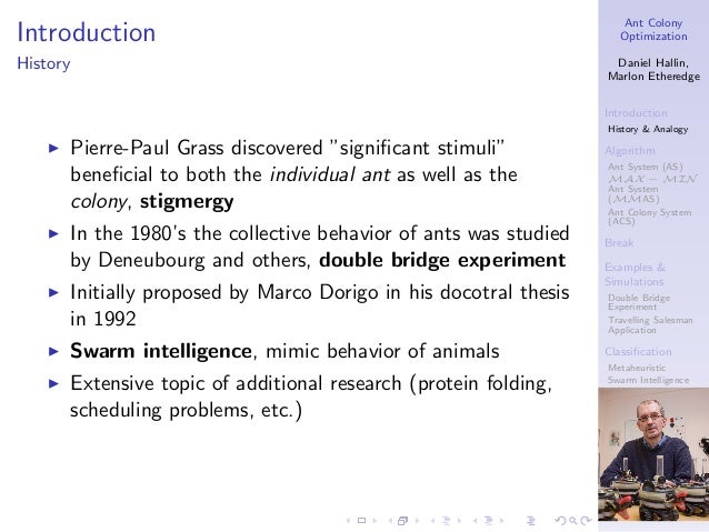 Ant colony optimization phd thesis