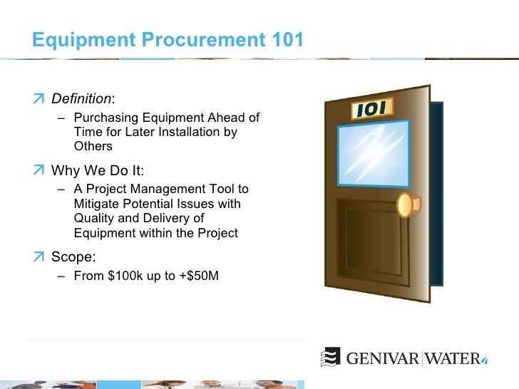 Top Ten Things You Need to Know About Equipment Procurement