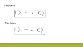 N-Alkylation
N-Acylation
 