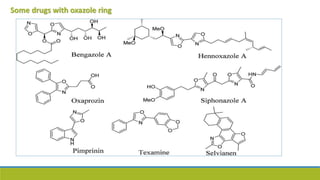 Some drugs with oxazole ring
 