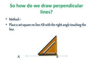 U2 l2 perp lines | PPTX