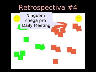 Retrospectiva #4
 Ninguém
 chega pro
Daily Meeting
 