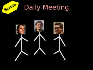 Scr
   um   Daily Meeting
 