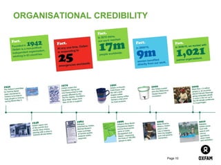 ORGANISATIONAL CREDIBILITY




                             Page 10
 