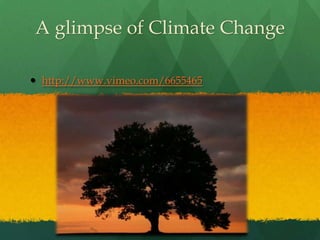 A glimpse of Climate Changehttp://www.vimeo.com/6655465