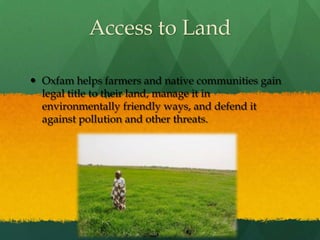 Aid ReformUS foreign aid under-performs and often fails to reach the people who need it most. Oxfam seeks reform of US foreign aid to make it more efficient, modern, and more focused on ending global poverty.