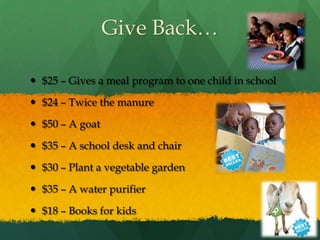 US Public PolicyOxfam is hopeful that the new administration will re-engage with the international community Lead the fight against global povertyCreate positive long-term change that will result in a more prosperous, secure world. 
