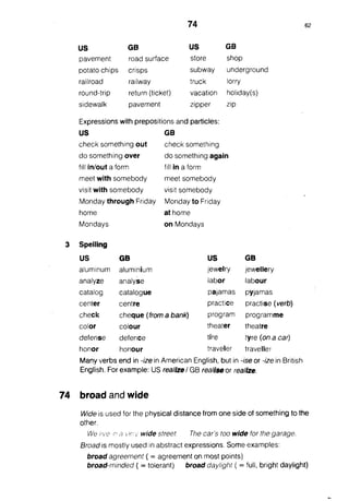 Oxford basic english usage | PDF