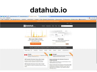 datahub.io
 