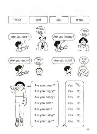 happy cold sad angry
Yes.
No.-'
Yes.
No.
---Are you sad?
o "
Yes.
No.
Are you cold?Yes.
No.
Are you angry?
Are you green?
Are you angry?
Are you happy?
Are you cold?
Are you sad?
Are you a boy?
Are you a girl?
IC-
Yes. No.
Yes. No.
Yes. No.
Yes. No.
Yes. No.
Yes. No.
Yes. No.
25
 