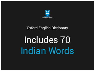 70 Indian words added to Oxford Dictionary | PPT