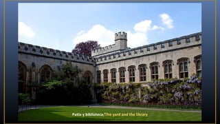 Patio y biblioteca/The yard and the library

 