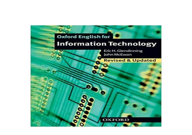 Textbook Library Oxford English For Information Technology Student