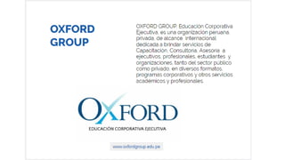 Oxford group formación corporativa