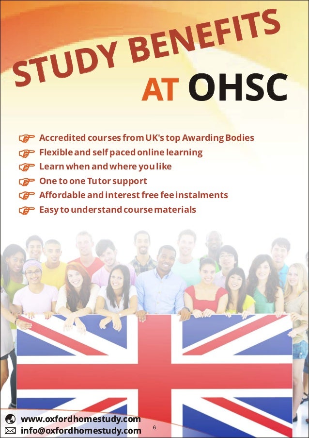 Oxford home study prospectus