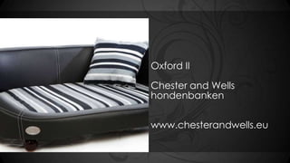 Oxford II
Chester and Wells
hondenbanken
www.chesterandwells.eu
 
