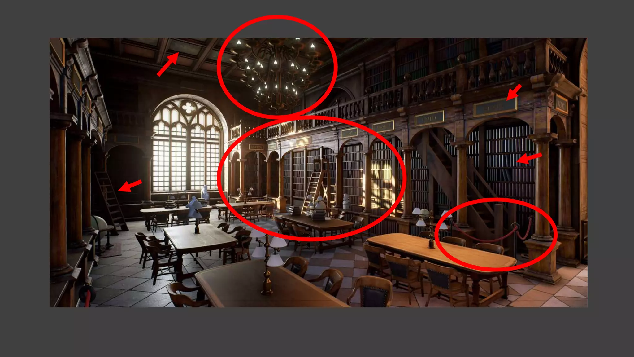 加えた内容
○簡単に入れることができる要素の追加、調整
○視線を引く要素の追加
○ライティングの調整
 