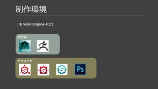 制作期間
2.5か月ぐらい
（実制作2か月、ツール習得・検証0.5か月）
制作物
Static Mesh 約60個
Texture 約150枚
 