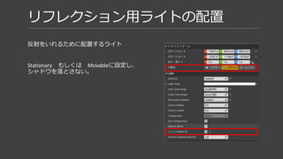 リフレクションライトなし
 