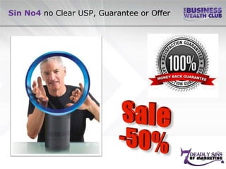 Sin No4 no Clear USP, Guarantee or Offer
 