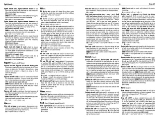 Ilght back 8
3
..---
~.---~---~.-----
.......~..n...........
............................. ..........
,fight 'baek sth: $lgM Mhem 'back to !ry
hard not to show your feellngso r not to do sth:
Shetried Zofight back thetears.
EGtears, urge
W A noun mustalwaysfollowback, butagro-
noun comes betweenthe verb and back.
+v+adv+n v+pmn+adv
,ffght 'down 8th;,fight Wthem 'downto try
hard not to show an emotionthat you are start-
Ingtofeel: Hefought down arush of punk. oShe
fought down theanger that mrising in her
EEidealre,Impulse,panlc
W A noun must always follow down, but a
prurloun wmes betweentheverbanddown.
6v+edv+n v+pmn+adv
,fightsbtdb 'offto resistsWsthor makethemlit
KO away, by fighting against thedit: She man-
ag& to fight her nttuckem oflo The company
fought off loughmmp?tition
attack, Illneaa
@ v+dpmn+adv + v+adv+n
,ffght 'out Wh
,fight Il 'outto fight or argue
about 6th until it is settled: Wernrrslny interfire.
l
a
b lhemjight ft out between t h e m h s . o The
lwmsJolyeht out a DOdrnu~
battle,StrUggle,d m
W A noun must always follow out, but a
pronoun comesbetween theverb and out.
@ v+adv+n v+pmn+adu
figurerfiagr);ArnEafi&ar/
'figure on sth:'figure on s h t h dolng nth
(mnformal,
espmialIyAmE)to include sth in your
plans; to plan sth: We hudnY fiBured on n long
delay at the airpon. oI f i ~ u r e
on being in New
Yorkin January.
<3 V+PBP
,figureS b M h 'outto cometo understand sMth
by thinking carefully: I muer couMfigure him
out. o Canyoufigureout whut'sgoingon?
B
!
B work sb out:work stt~
out
=Figure sblsth out is often followed by a
questionwordsuchashaw,what, why,etc:Imn7t
figureout why he quit hisjob.
6u+nlpmn+adv v+a&+n
,figure sth 'outto calculatethe total amount of
sth: Haueyoufg&outhow m h i t wIILcost?
work 8th wl
Figure sth out isoftenfollowedby a ques-
tlun word suchas what,how much,etc.
Qu+adv+n v+nlpmn+adv
,file eth a'way to put papers, documents, etc.
away in a placewhere you canfindUlemeasily:
Everything is~?M
a m yin drawem.
&v+rJpmn+sdv v+abu+n
filljnz/
,flll 'In(lor sb) to take sb's place for a short t h e
and do the work they normally do: Who'sfifling
infiryou whfleyou 'matmy?
Qv+adv
,fill sb 'In (em ah)to give sb all the detailsabout
sth that has happened: Can you Jill me in on
ulha~a~nhQppenhgwhfkI~asalutry?
Qv+nlpmn+adv + v+adv+n
,flll 8th 'In 1( a h ,fill sth ' o u t e l l yAmE) to
complete a form, etc. by writing information on
it: You could fill in an applrmtion firm now o
Fill fnfhe Blank- wflh aneof thesew~sds.
o
I've l$t gaps on the sheet for you lo fiII in the
details. fwm,dstslls 2 to fill sth, such as a
hole, a crack, etc. completery with a substanoe:
We'll h u e to fill the holes in with cement.
hob, crack 3 (espchlly BrE) to spend time
while you are waiting for sW5th: How shall we
fill in the time until hearrrves?
Q v+ adv+n v+ nlpmn+adv(~~~
,fill 'outt~ become larger, rounder or fatter: 7%-
baby's~IMo~bu
lot m t l j
+v+adv
,fill sth 'oul Ito make sth larger or more mm-
plete: We'llneed 60Ji1I thestoryout lomakeafull
pageankle. 2(especiallyA m 0 =FrLL STH IN 1
Qv+nlpmn+adv 4 v+adv+n
,fill'up;,fllll8th 'upI(withs W M ) I
facontainer
or a pTace fills up o r sb fills it up, it becomes
completely full: Themtaumnr wap kginning to
fill up,o She filled her g h s up again. oPeople
began$Ilm~upfhee?npty m
L
s
.X(wlthsth) tofill
your vehicle with pelrowgas,etc:Ineed tofill up
wrthpelrol kfore zue go. o Fill the lank up with
diesel.
+v+adv + v+nlprm+adv r+adv+n
b YII1-up n ( A ~ E J
the action o
f Wing sth, par-
ticularly of fillingacar with petmugas
,fillablyoumdf 'uptogIvesbalotof fmlsothat
they feel full; to eat as much as you mn: The
m l s at school neuer fill me up.0 Eat lots @
pasta tofill yourself up.
Qv+dpmn+&
filtert~rlte(r)/
,finersth 'outtoremove5thh m a substanceby
passingit throughaspecial substanceordevice:
Useasunmom lofilterout ultmvloletmys.
Qv+adv+n a v+nlpmn+adv
find/famd/ ( b u d , found{faundo
'findagainat sb(lawjtodecideInacourt of law
that sb is guiIty: T
h
e murr feud againrrl the
defendant.
@v+ PWP
91
...
........
.....-,.......
,
,
,
.....,
,
,
..*. .-,........... .....
........
..............................
Y l d for sb(lnru)to decide inamurtof law that
sl~
I
sInnocent: ThejuryfouIKdforthed@endunt.
QV+WP
find 'out(about sthlsb,that....how....ok),,find
sth 'out(about sthlsb) tolearn a fact, a piece of
information, or the truthabout s t h b : Sheruon'l
be happy when shefindsout a b u t this. o 'Whnl
drd she s
o
y
'
' You'lI find out s w n mugh.'o
When dfdyolrjEnrIou! [that)shewas dl? o Jneum
found out exactly what happened.o Howdidyou
findthatout?
W Find out isoftenused w
i
t
hquestionwords
suchashow, what, whw,etc:lllmkmea whilelo
Jrnd out wlmt he was rmlly like.oDid you ever
p
n
dout whd did it?* If you &d sth oat, you do
soeitherby chanceor byaskingor studying,You
can dIscwer a pi= of information that other
people know but you didn't. You can also dis-
cwersth before anyoneelsedoes.
+v+adv 4 v+abu+n v+pmn+& c v+n+adv
(mm)
,flnd sb 'out(hform) to discover that sb has
~E+XY
dishonest or has done8th wrong: fl you're
everfoundout,you'llgo toprison.
W Find sb out isoftenused inthe p m a h .
Q u +nlpmn+a&
finishI
T
r
n
r
U
,flnlsh 'off
(wfth&), ,finishsth 'off(withM)
(~nformnI)
to have 9th as the last part of sth; to
make sthend bydoingoneIastthingrAffmn deli-
ciousrnwlmfinkhedfl with mJTeeand mints, o
The#nc@lJinished off with the h n d ' s late9hit-
o Thebandfinishdoff theshow wtth their latest
hit. oI how lo go now can I leave you tofinish
oflo Her outfit mfinished4ffwith nnuyshaes.
IEIHFinish and finish sth are also used with
almostthesamemeaning.
Q v+actv v+nlpron+adv v+a@v+n
,finish sb ' o f f ( i d o m ) tomake sbsounhappy
tired, etc. that they cannot continue what they
are doing Rwnniw m thud heal nearZyfinished
hrmoff
W Finishsbcan alsobeused withalmostthe
samemeaning.
v+nlpron+ adv v +a&+ n(m)
,finishsbMh 'off(ir&m)*I
todestroy orkill
sblsth, eswially sWsth that is h d y i n j d :
Helhought the soldterswould cvmbackandfin-
u h hlm on: o Weought lofinish thepwr unimnl
on: o (tigurative)The businesshad bmfinrshed
off byfimncinld~ulties.
2(insport)todefeat a
person or team that you are campetlng against:
Agassifin~hed
him oflin threesets.
&v+ntpion+sdv + v+adv+n
,finish 8th 'Mltowmplete sth:I'mgaingtotry
andfinrsh ofl my work tonight.2 to use the lsst
part of sth,especiallyfodordrink:He'sJinisW
ofl olI the Icecmm!
t flrm off
........
,
.......
,
,
.,
.....,
,
,
,
....,
,
,
,
...........
........
........
.......-........
.................. .
m
F
l
n
t
p
h &his d with almost the same
meaning.
Qv+nlpmn+& v*adu+n
,flnlsh 'up 1[* adI/pmpF ( o h pnish u p dahg
sth) (fsp&ufI~BrEj to reach or come to a par-
t~cularplace,stateor
situationafteralongseries
of events, often without planning it:Helost con-
trolof th.e m r undfinlshd up in the r i m o She
slorttd out washing dishesandpnwhed up nsa
chexo Theyall ~ n t h e a n d I f i n i s h e d
updo~ng
most oj the ckaring up. i
3
E
9 snd up, end up
doing sth; wlnd up,wind up dolng 8
t
h (infor-
man mIn th~s
rneanlng,finish up is always
used s ~ t h
either an adjective, a phrase begin-
ning w~th
a preposition, or doing slh. Note that
finish up does not mean the same as finish:
Classespnishat 4pm.2(AmE)tocomplete what
you are doing; todothelast part of sth:l'llfinish
uphereandjoinyou Iah?,:
Q I v+a& 4 v+a&+-lng
Tv+adv
,flnlsk 5th 'up(es~In1ly
A ~ t o d o t h e l a s t p a r t
of sth:tousewhat islei? of sth: Hestayed hornem
JTnrshuphisassignmmi,
Finish sthup isnot used inthepaasive.
+v+a&+n v+pmn+arhr a v + n + & ( k
fwuent)
Inish wRh sb ( i q f w r )1(BrEJto end arela-
t~onshlp
withsb:I'uefinishedwithAn6onia. DE3
break up (wkh m
b
) 2 to stop punishing sb:He'll
neverdo that again oncel'vefinished with him!
QV + P ~ ~ P
'flnlsh wRh sth 1to no longer need to use sth:
Crmyou washyour cupluhenyau'vefinishedwith
117o Cnn Ikeeprhebook a Iittlp longer?I haven't
finished with ityet. W FinishwithBth is usu-
ally usedinthe perf~ct
tenses m this meanmg. 2
(BrE,informl) tostopdomg sthbecauseyou no
longerwant todoit orenjoyit: Hemidhempn-
ishad withfoolball. Finishwith sth16usu-
ally used in the perfc'cttcnscs or in the form be
finishedwith sthin this meaning.
QV+PWP
fire/Tara(r)/
,fire aWay (spoken, W m ) used to tell sb to
begin askingquestionsor tobegh tom k :'Can
l askyou wmgu&iorr~7"Fhu~y!'
Q v 4 m
,fire sth 'off Ito shwt a bullet from a gun: He
firdfla uolbqr o
f shots. BEII gun, shot2 to ask
a lot of questions, etc. quickly, one &r the
other: He fired off a wries o
f qwSIwns.BE
queuthm3towrltealetter, report,etc. quick%
oftenbecauseyou areangry:Shewouldfire o r a
letter of protpsl in t k morning. letter 4 if
youk eoffanm i l ,you sendit:I'mgoiq tofire
4ffone m i l toa newsgmyp.K
F
3ernail
+v+adv+n r v+pmn+adv 4 v+n+adv(mrp)
 