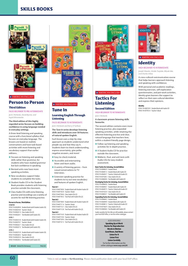 Oxford Press, Graded Readers In American English