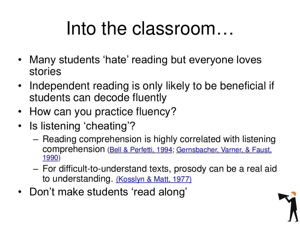 The importance of reading fluency