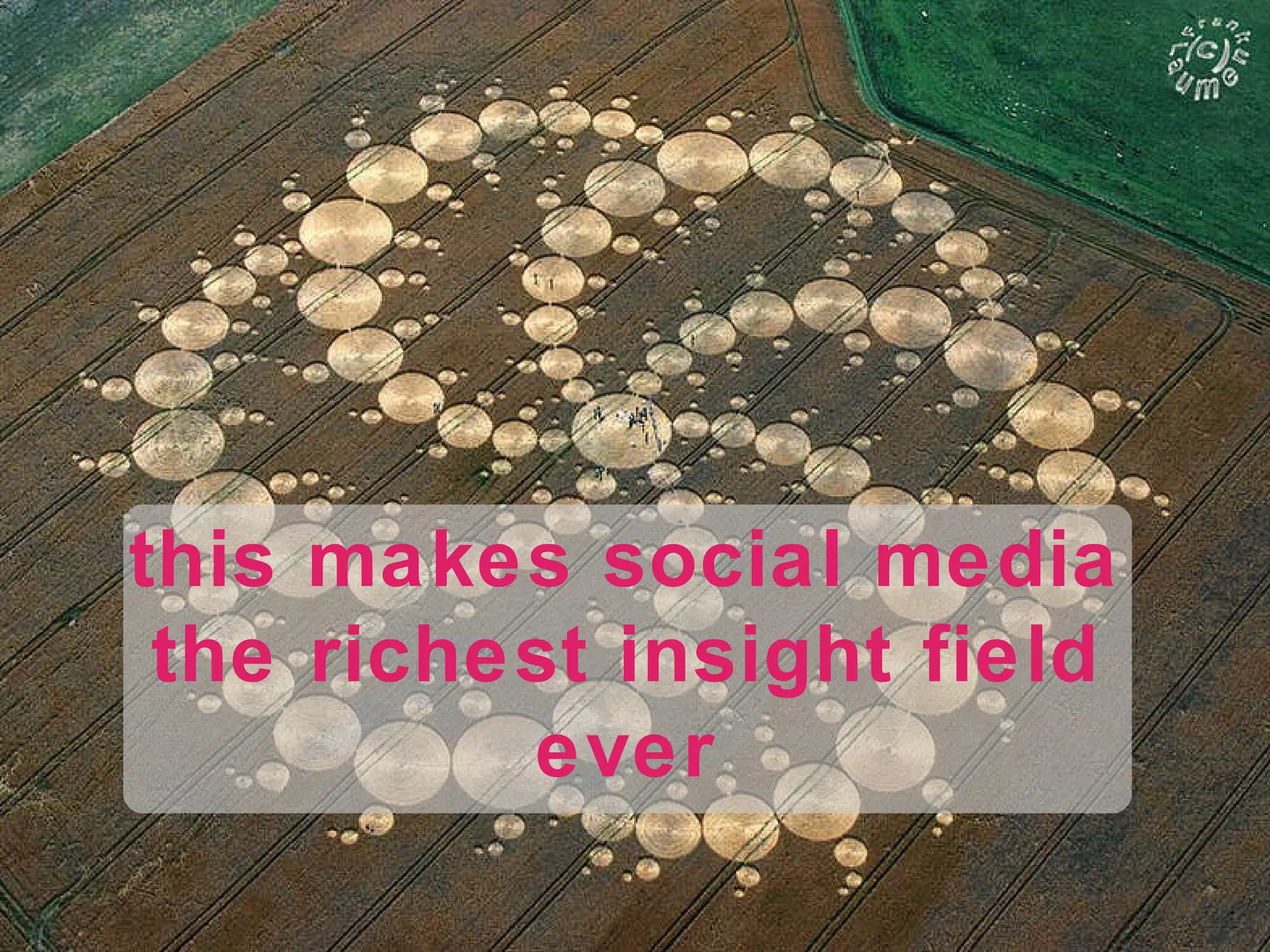 this makes social media the richest insight field ever 