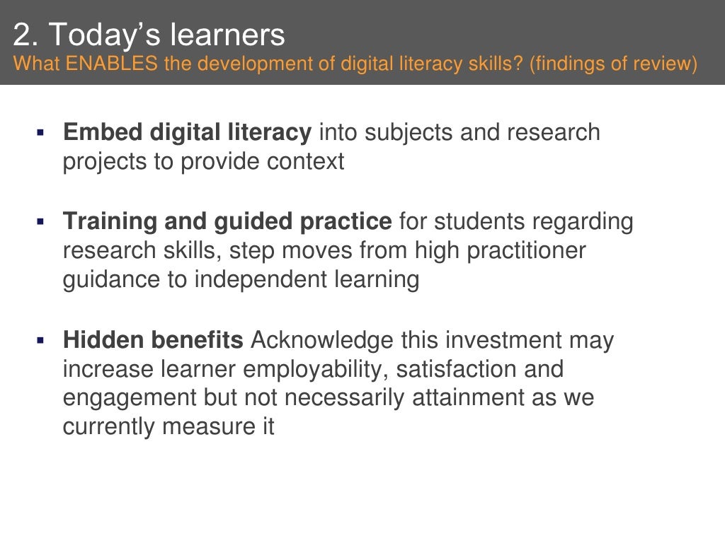 literature review of digital literacy