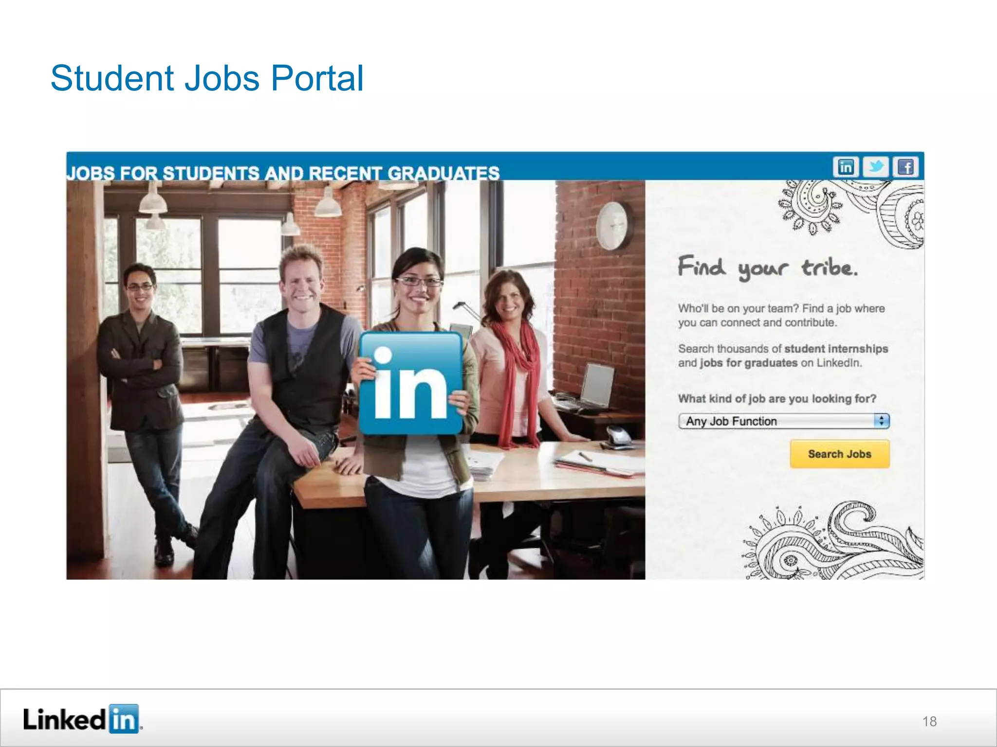 Student Jobs Portal




                      18
 