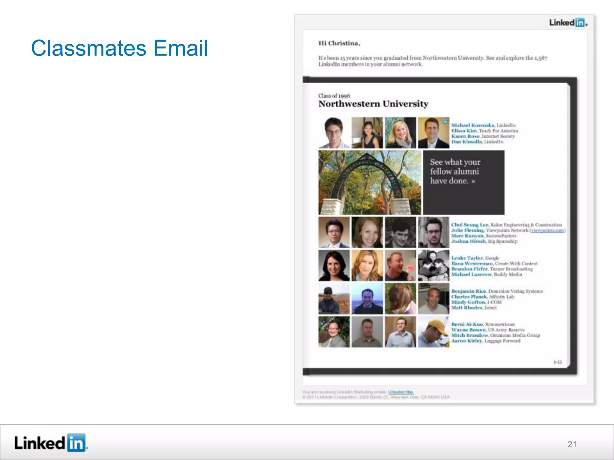 Classmates Email




                   21
 