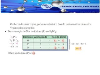 Oxidação e redução