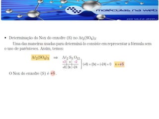 Oxidação e redução