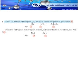 Oxidação e redução