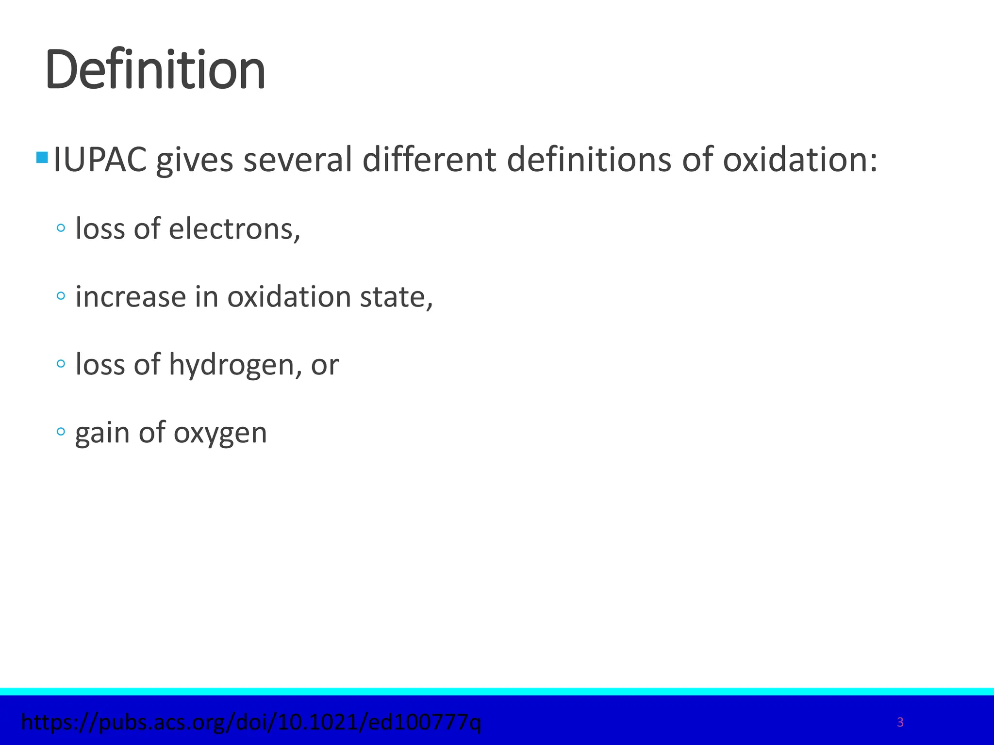 Oxidation process, Unit processes of Chemical engineering | PDF ...