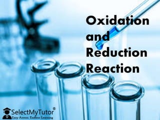 Oxidation and reduction