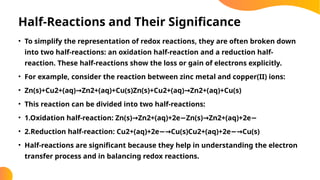oxidation and reduction:fundamental to understanding how food changes ...