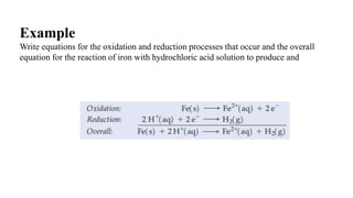Oxidation reactions | PPTX