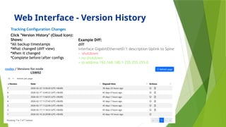 Timestamp Ui Configuration Automated Network Configuration Backup with Oxidized for Enhanced ...