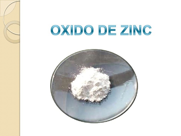 Oxido de zinc