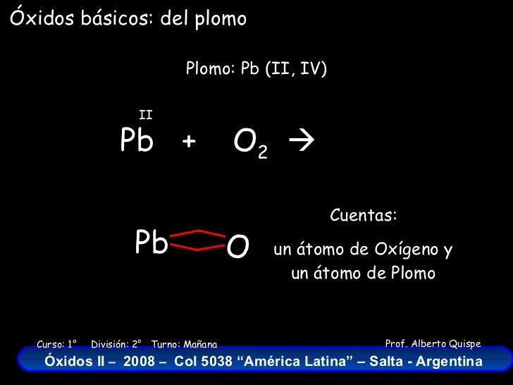 Formula Del Hidroxido De Plomo Iv es.slideshare.net