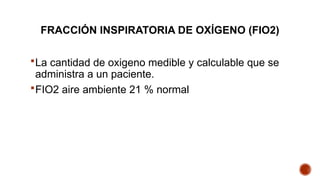 oxigenoterapia en enfermería dispositivos de alto flujo | PPTX