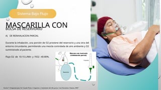 Fio2 Flujo oxigenoterapia - copia.pptx oxigenoterapia | PPTX