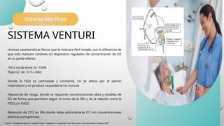 Fio2 Flujo oxigenoterapia - copia.pptx oxigenoterapia | PPTX
