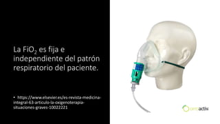 Oxigenoterapia hv | PPTX
