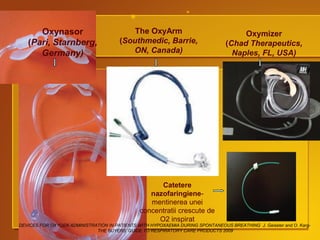 Supplemental O2 Oxymizer Oxigenoterapia | PPT