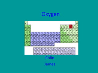 Oxygen Colin James 
