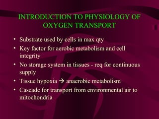 Pneumology - Oxygen and-carbon-dioxide-transport | PPT