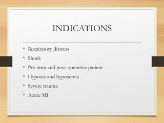 Oxygen administration